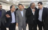 وزیر صمت، خط بافندگی کارخانه بافت بلوچ ایرانشهر را افتتاح کرد وزیر صمت، خط بافندگی کارخانه بافت بلوچ ایرانشهر را افتتاح کرد