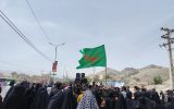 برگزارط پیاده روی جاماندگان اربعین از گلزار شهدا تا کهف الشهدا زاهدان