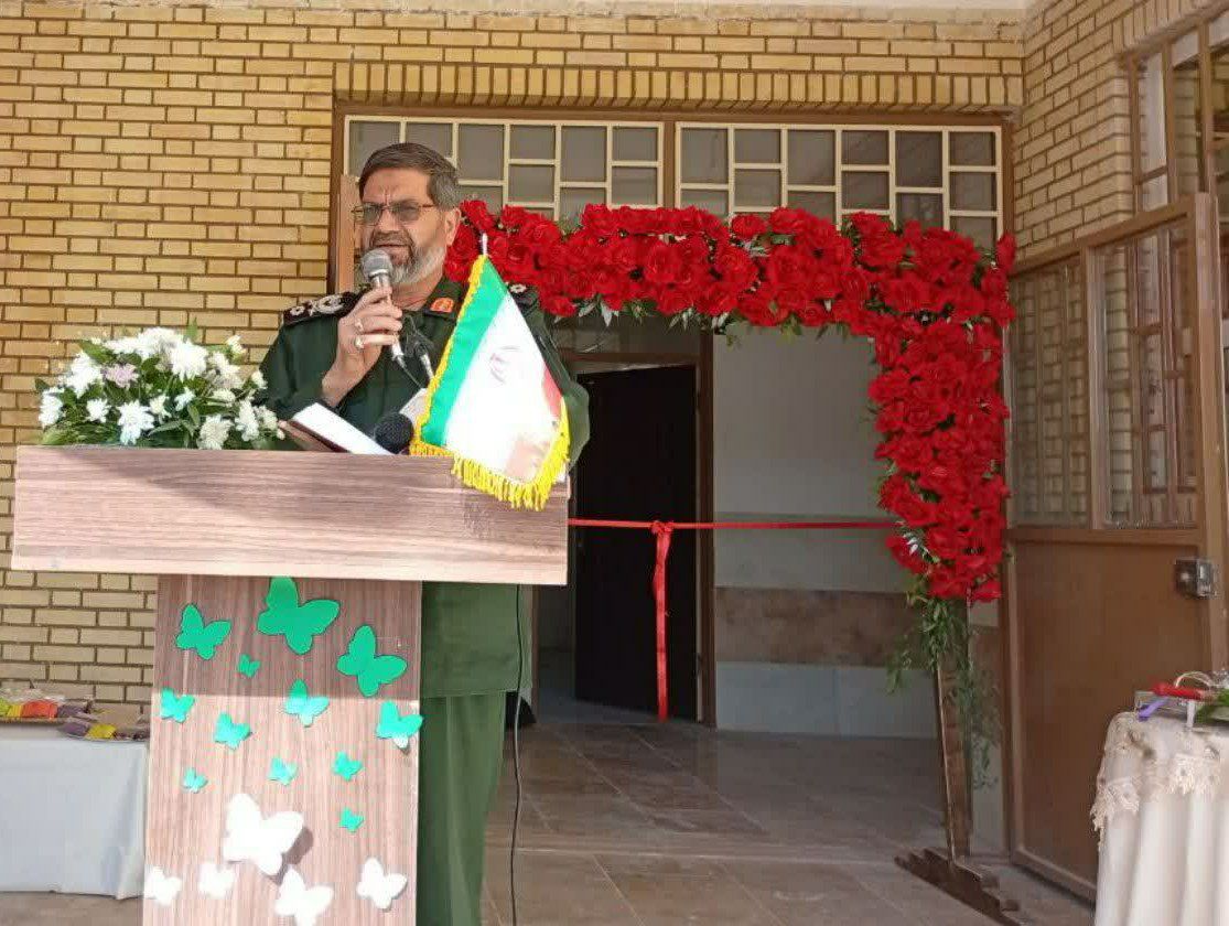 عزم سپاه برای توسعه فضاهای آموزشی در سیستان و بلوچستان