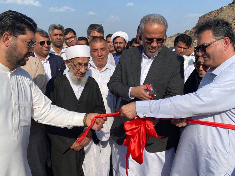 بهرهبرداری از پل کرحمت بخش کتیج شهرستان فنج با حضور استاندار بهرهبرداری از پل کرحمت بخش کتیج شهرستان فنج با حضور استاندار