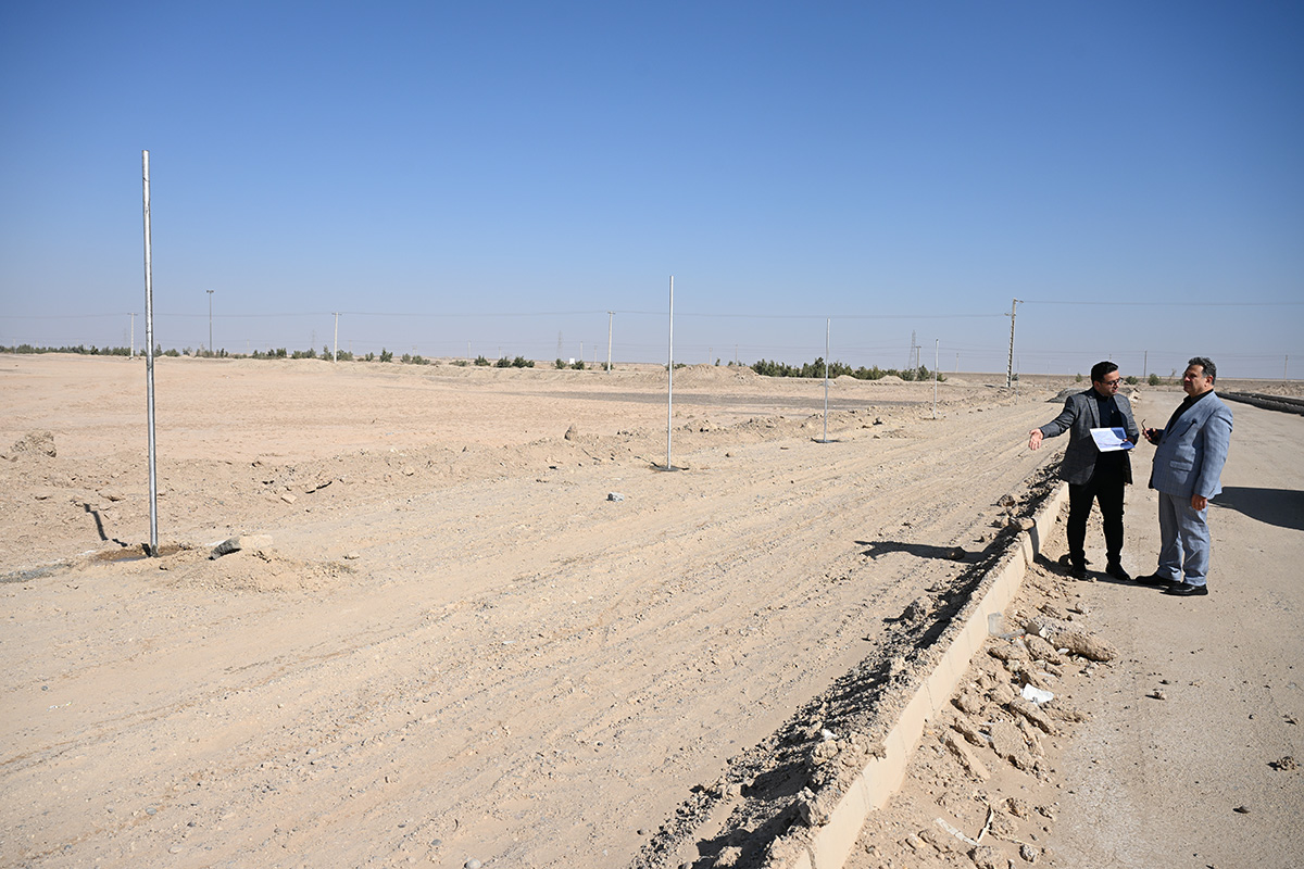 فنس کشی حوزه لجستیک گمرک در منطقه آزاد سیستان