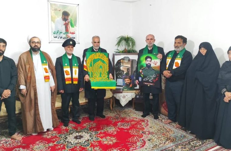 خانه شهید پای لانچر در هامون میزبان کاروان زیر سایه خورشید